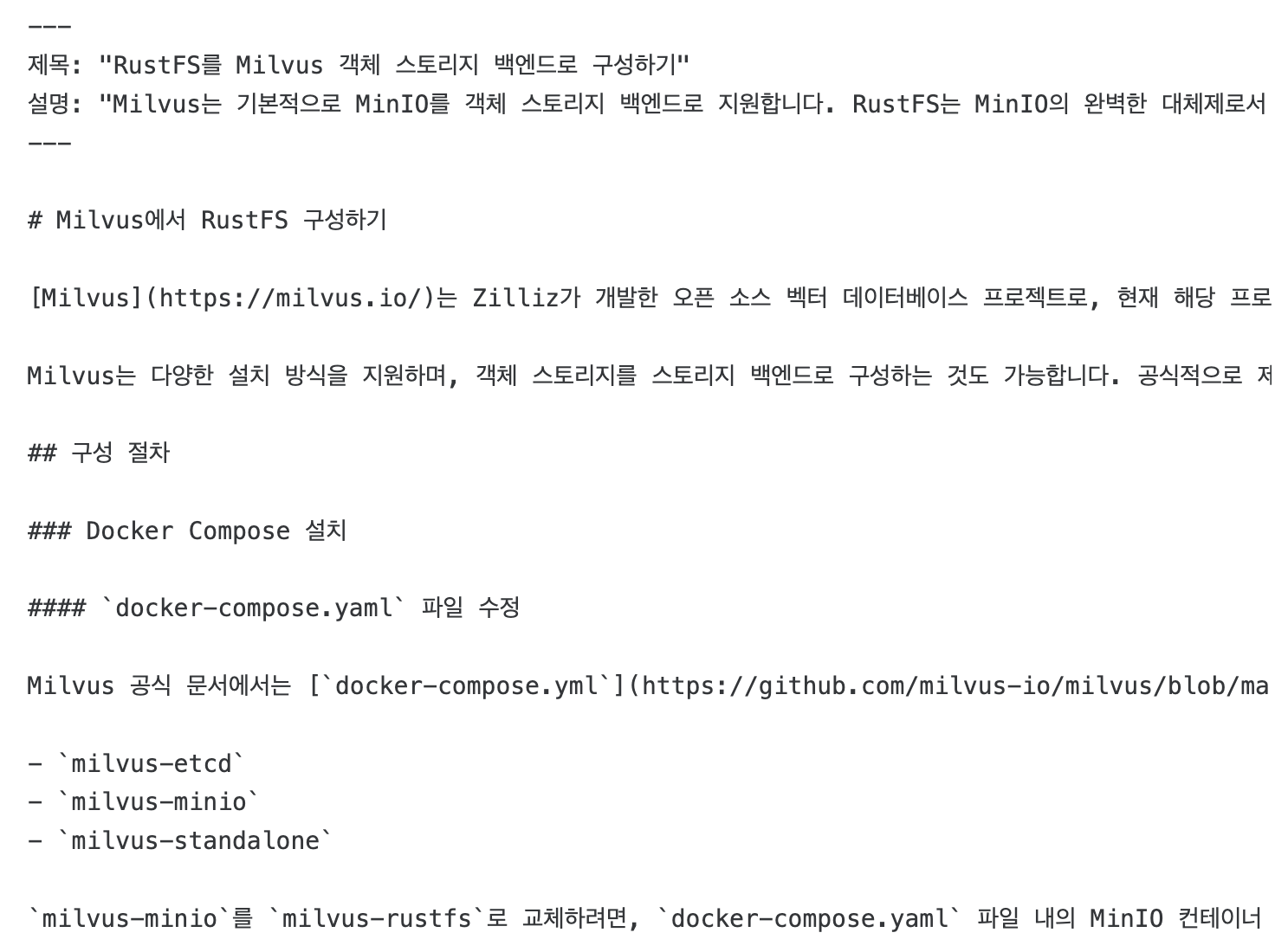 kr docs content