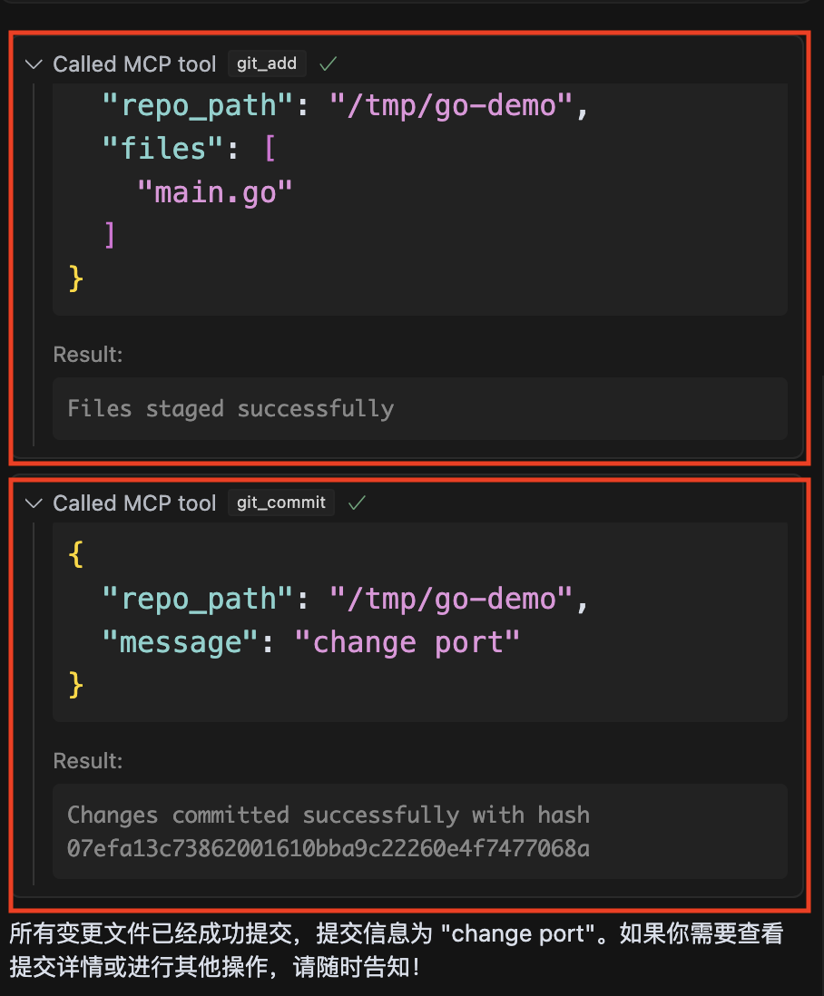 git add and commit